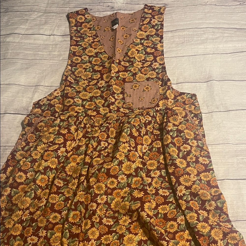 Women’s Manor House  Floral Sleeveless Dress M